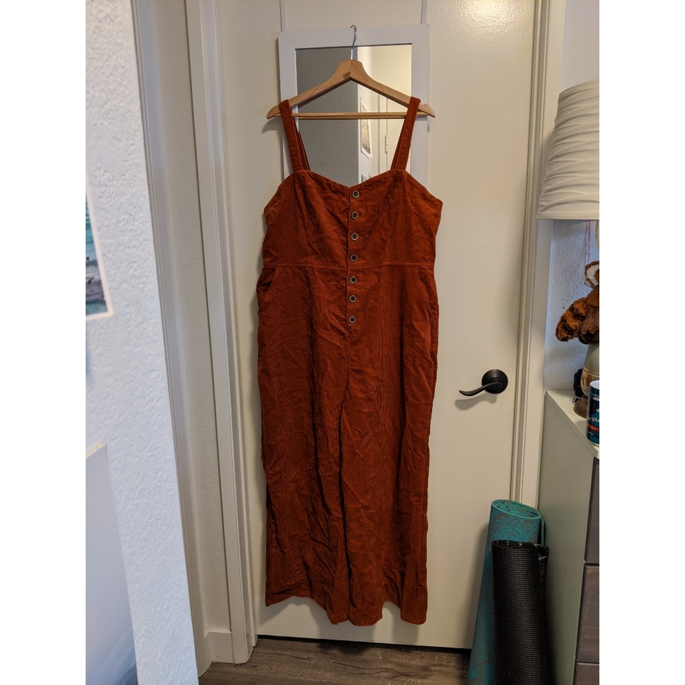 Forever 21 Courdoroy Jumpsuit